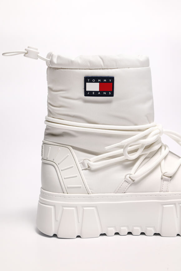 Bottines de neige plateau - Ecru