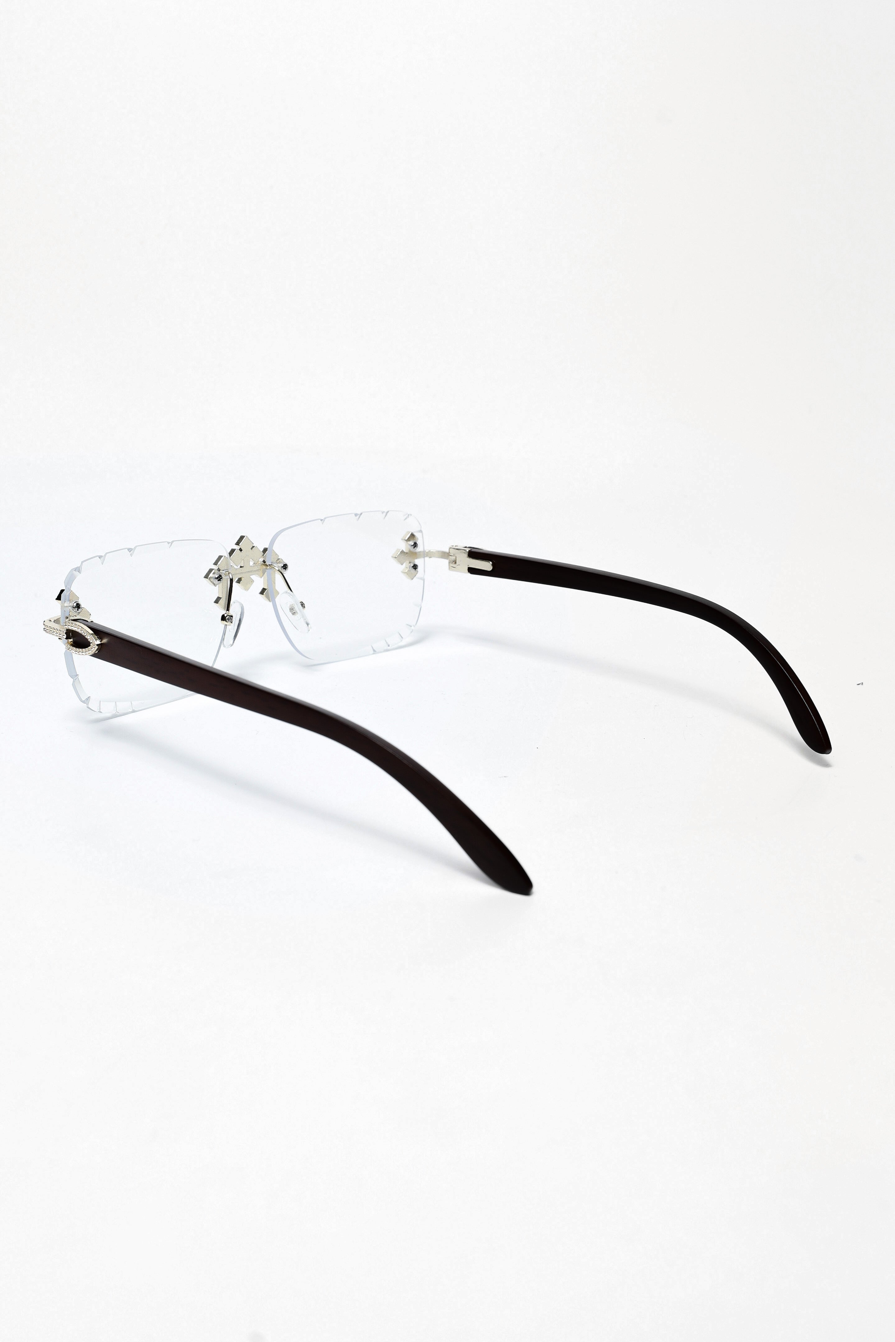 Brille - Clear + Gold + Brown