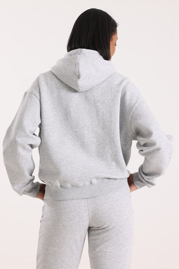 Sweat à capuche - Gris chiné