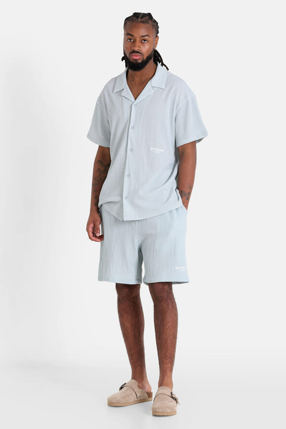 Camicia strutturata - Azzurro