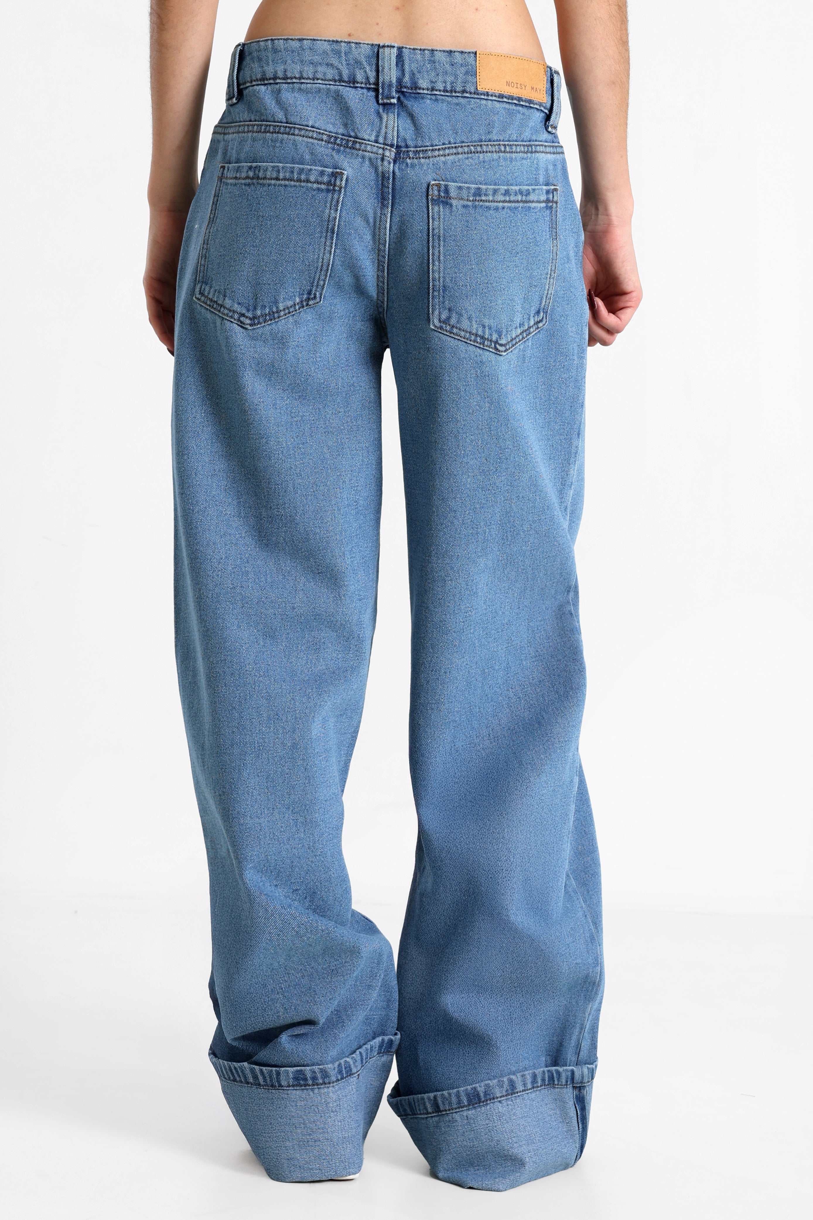 NMKETTIE Jeans a gamba larga L34 - Blu Medio