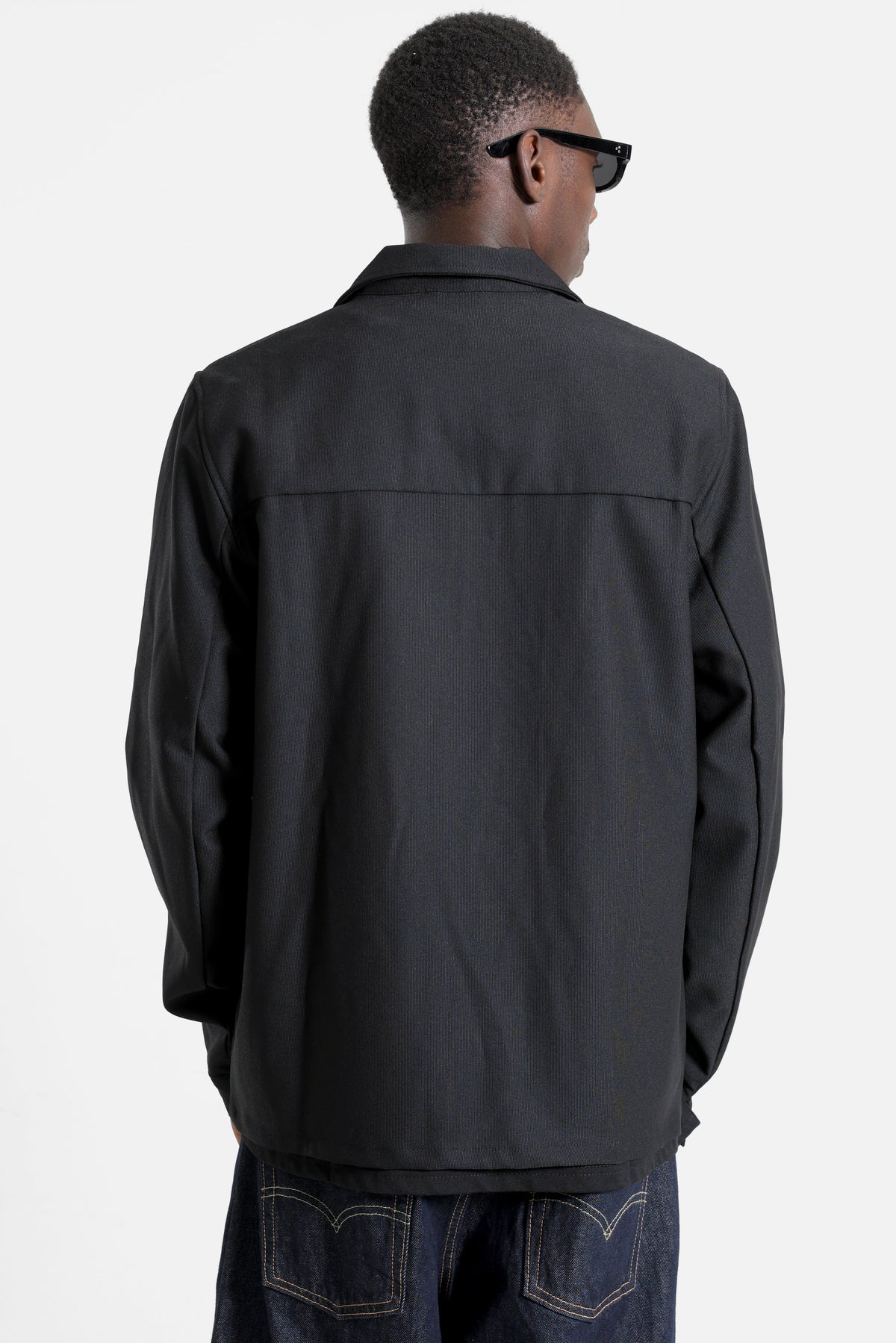 Caglio Overshirt - Jet Black