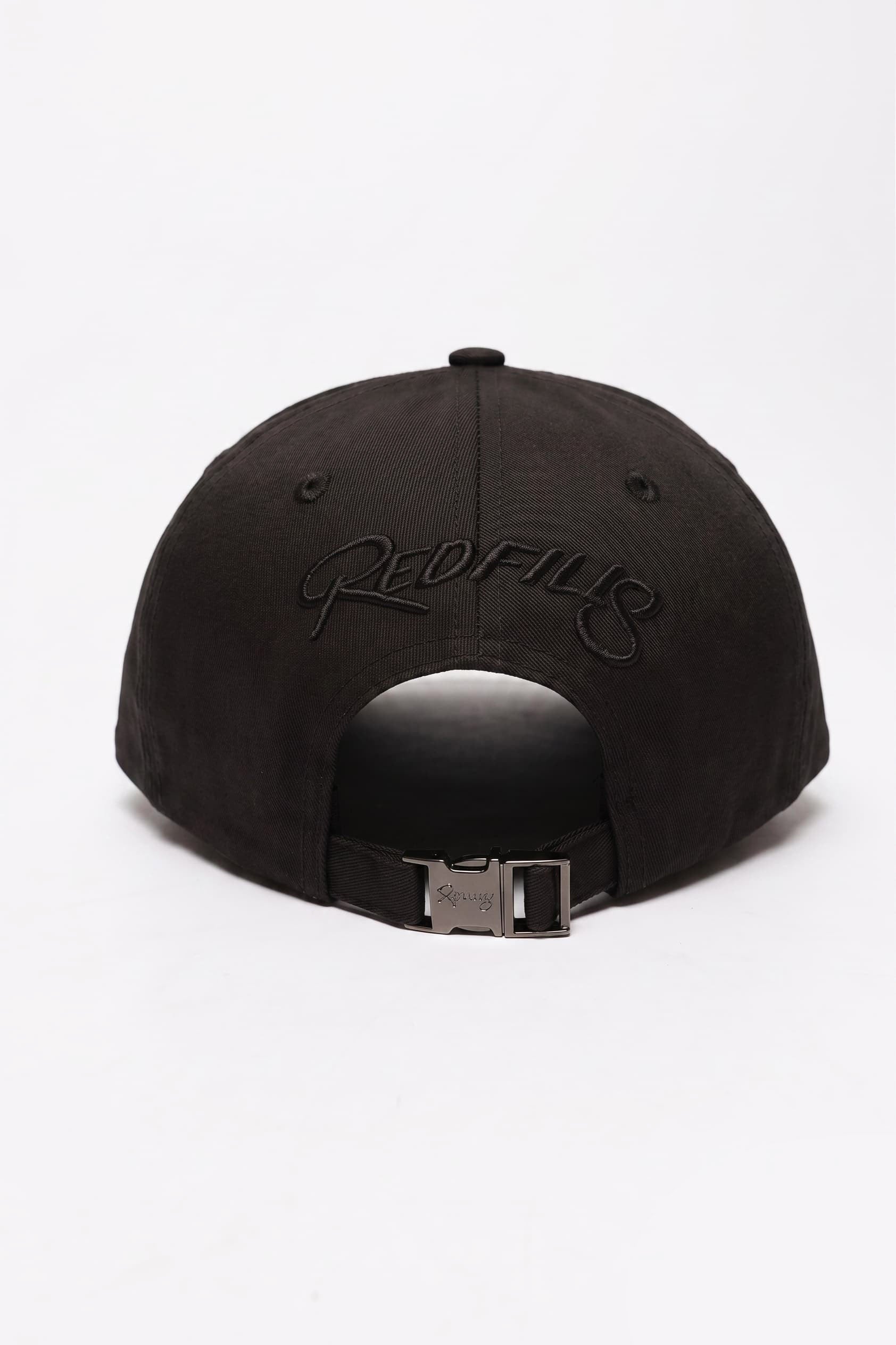 Cap mit Nieten / Clipback  - Black