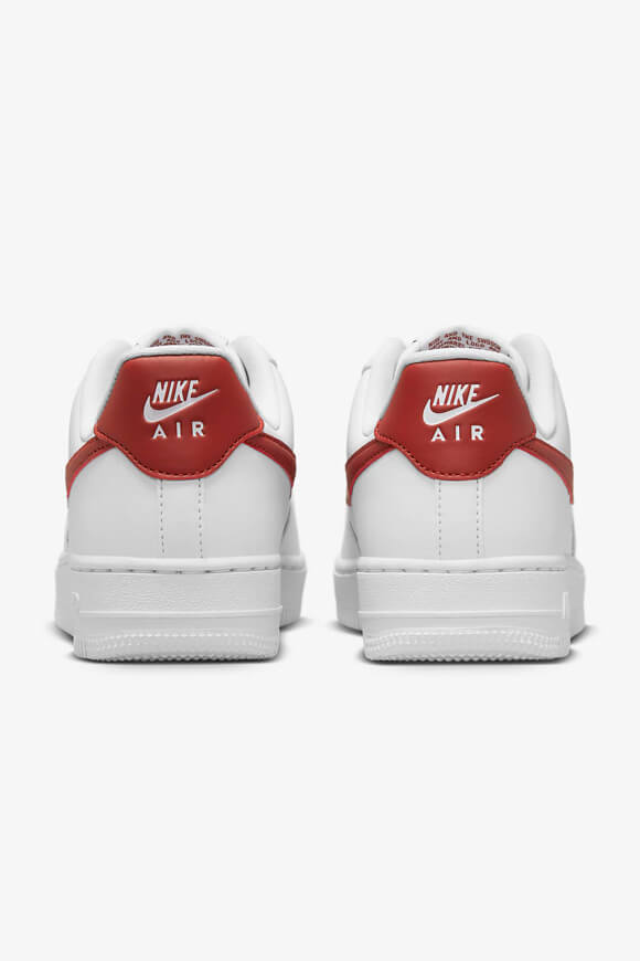 Air Force 1 '07 Sneaker - White + Rugged Orange