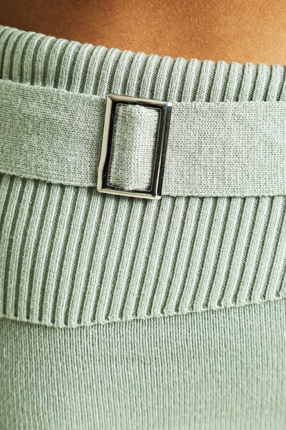 Flare Strickhose - Sage