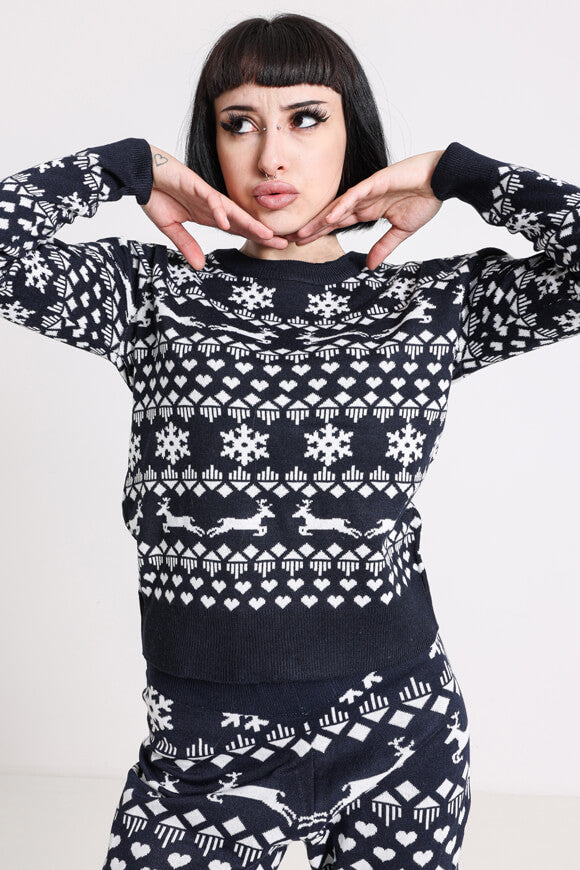 Pull en tricot de Noël - Night Sky