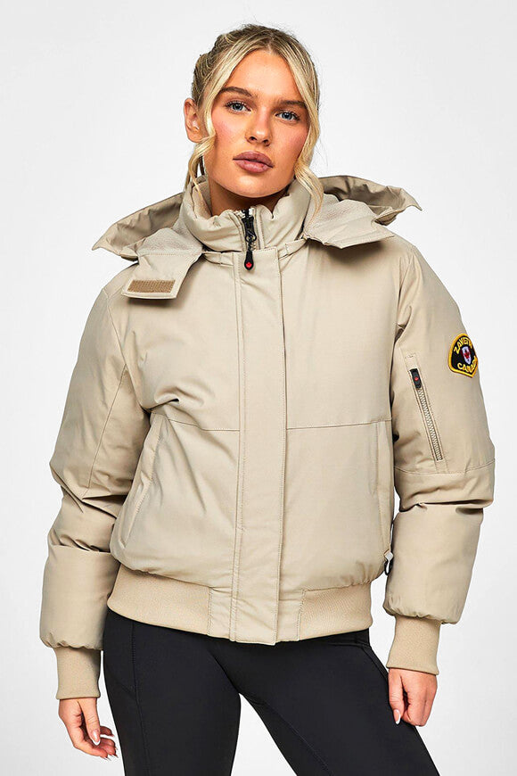 Olivia Wattierte Bomberjacke - Pure Cashmere