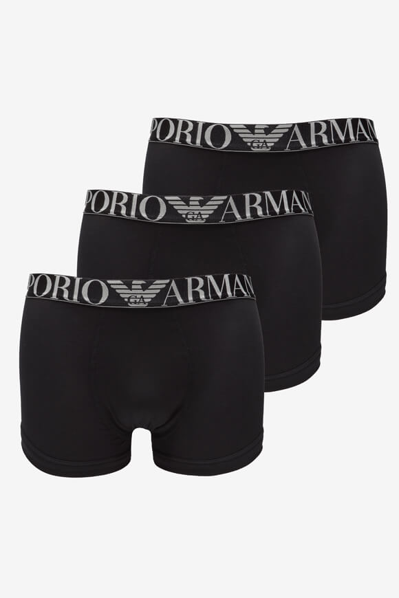 Dreierpack Boxershorts - Black + White