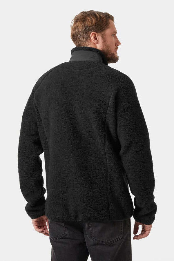 Panorama Pile fleece jacket - Black