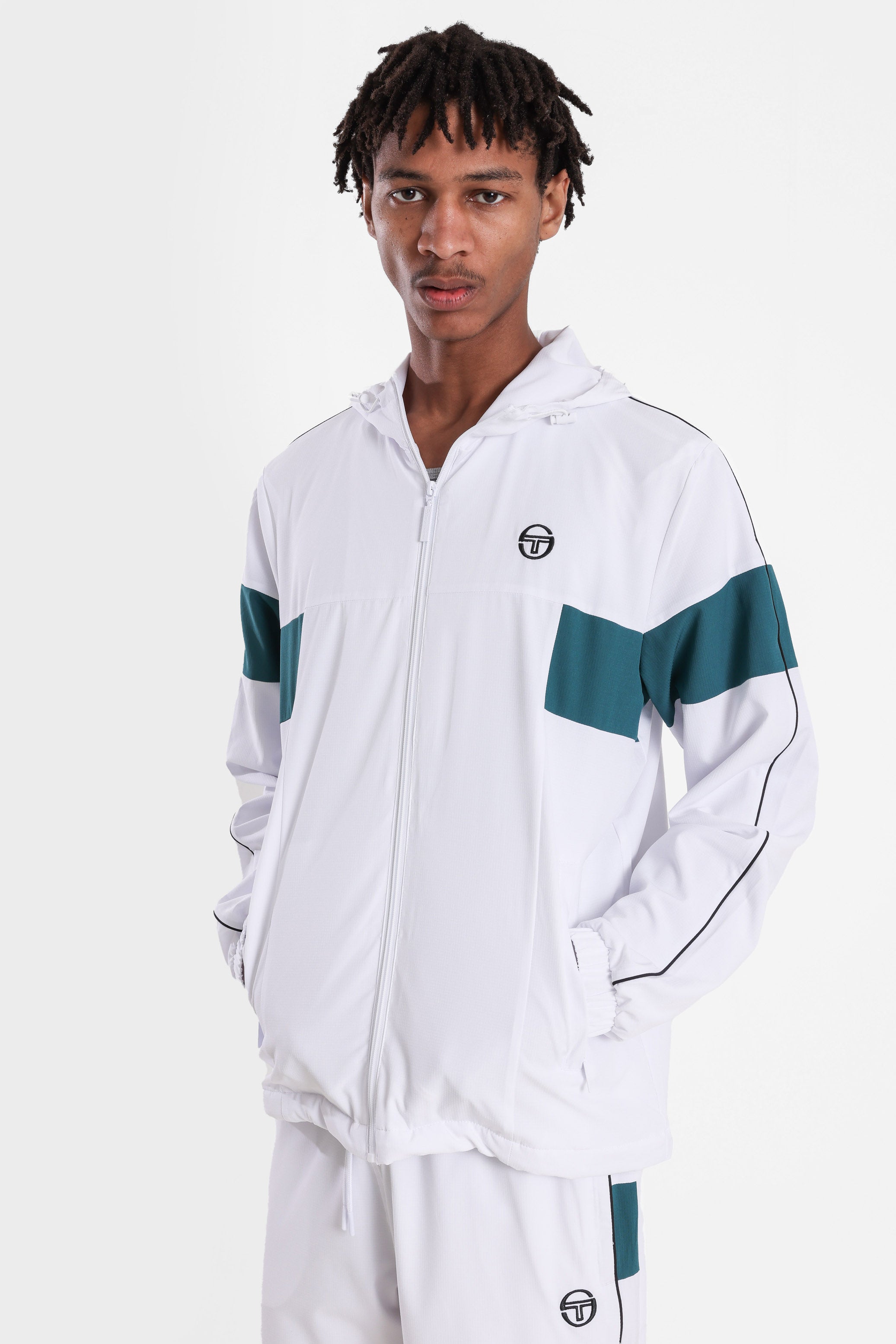 Caspio Trainingsjacke - White