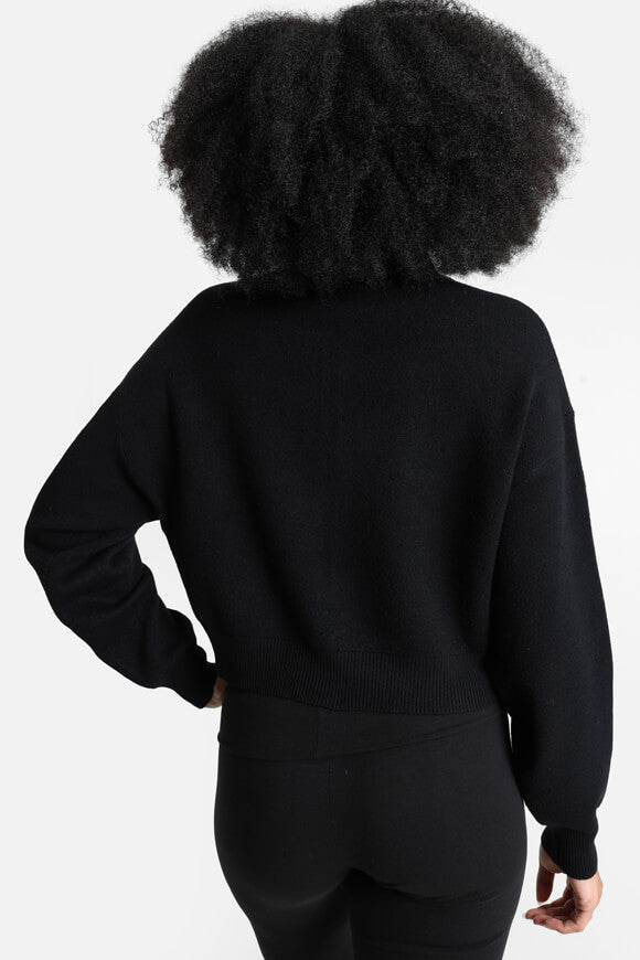 Strickjacke - Schwarz