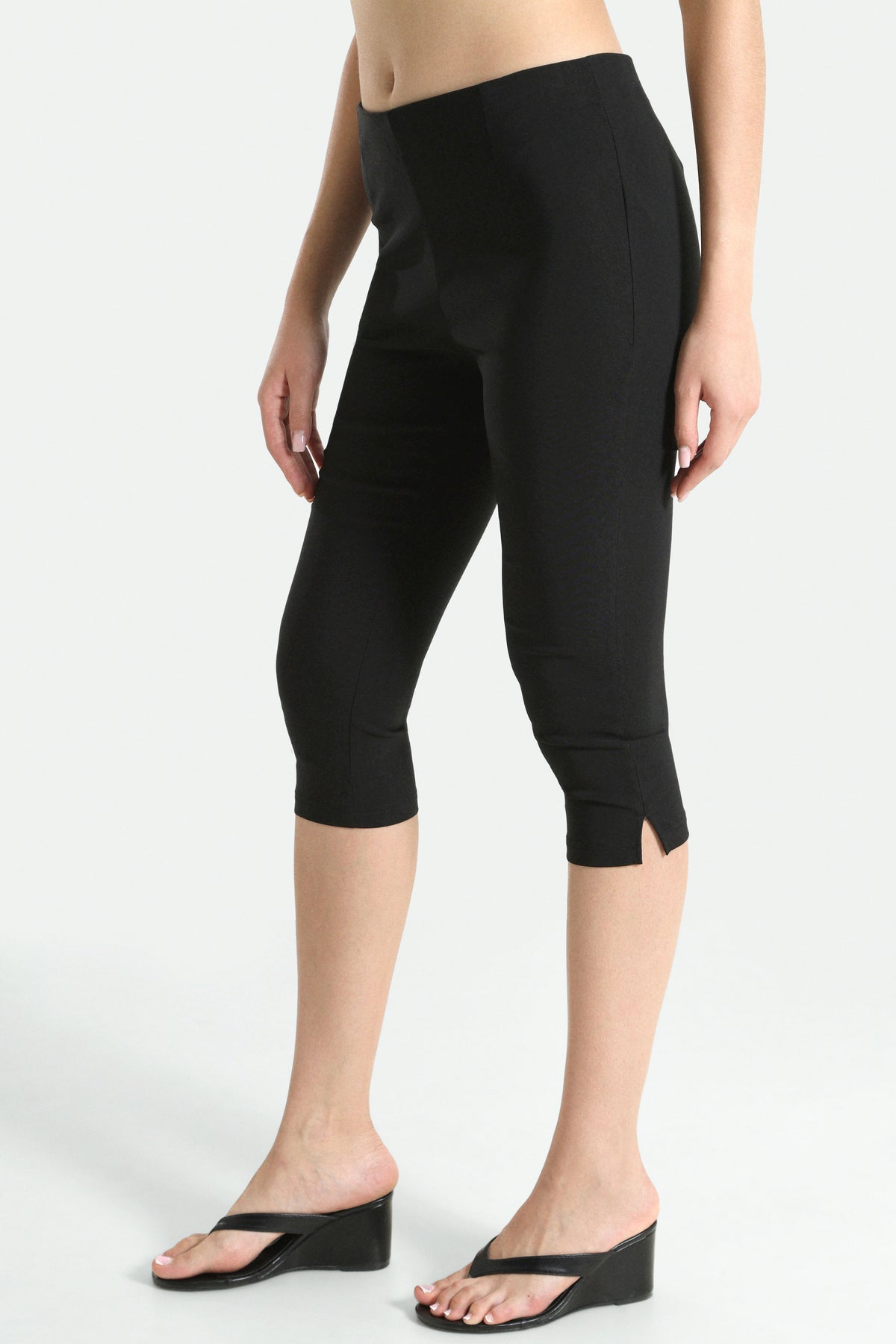 Capri trousers - Black