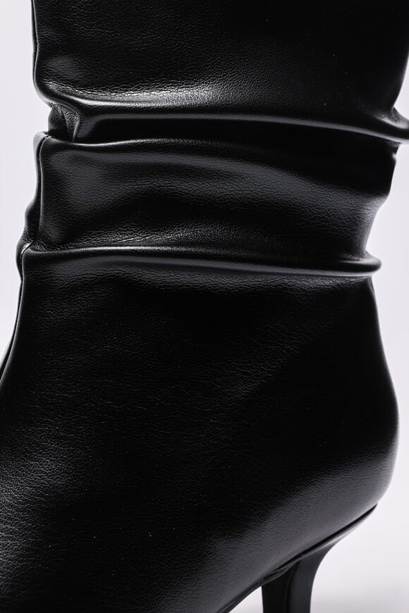 Kunstleder Stiefelette - Black