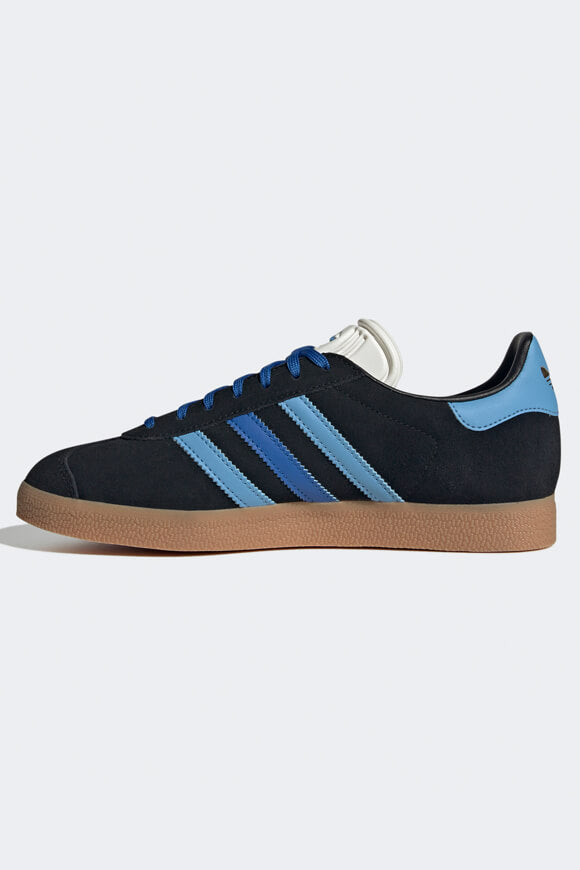 Gazelle Sneaker - Black + Blue