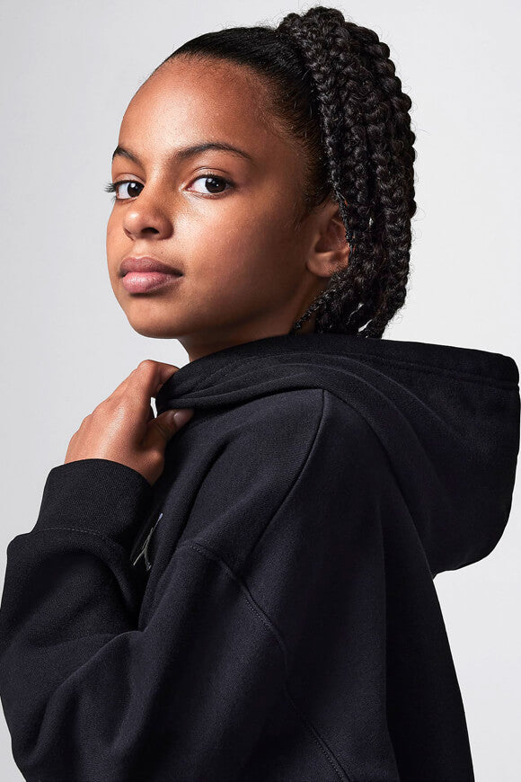 Brooklyn Kapuzensweatshirt - Black + White