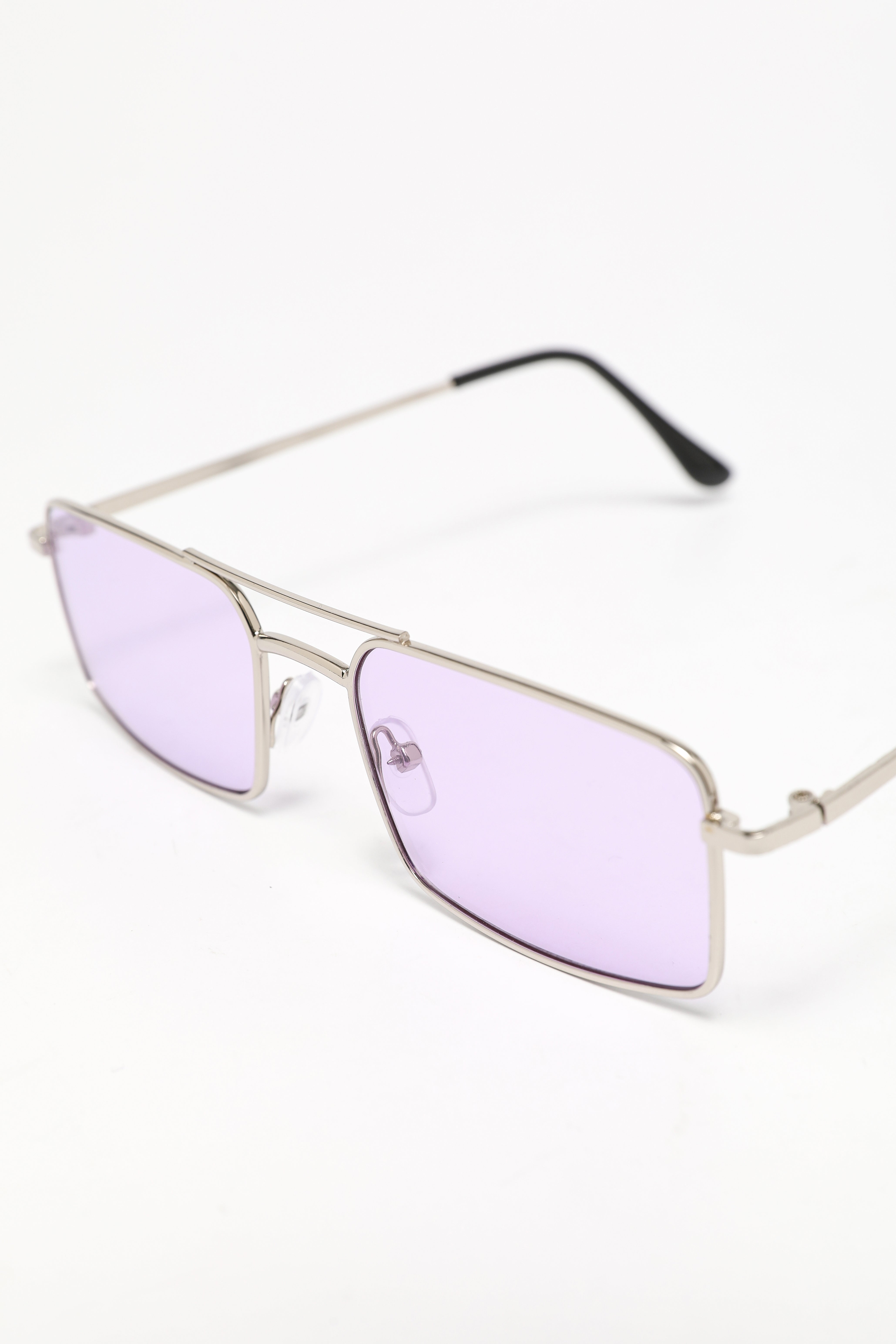 Glasses - Silver + Lilac