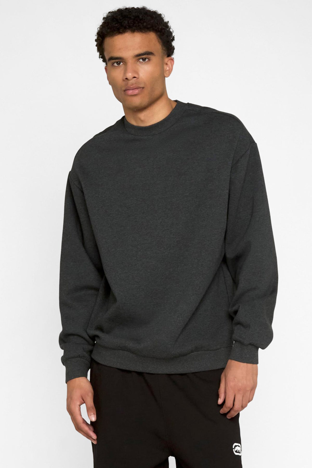 Fluffy sweatshirt - Charcoal Heather