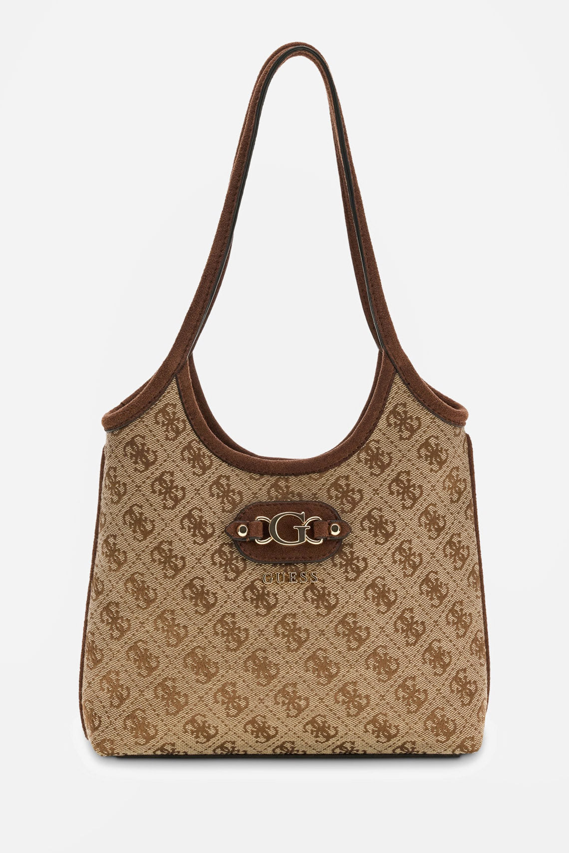 Samantha Mini Hand- / Umhängetasche - Latte + Brown