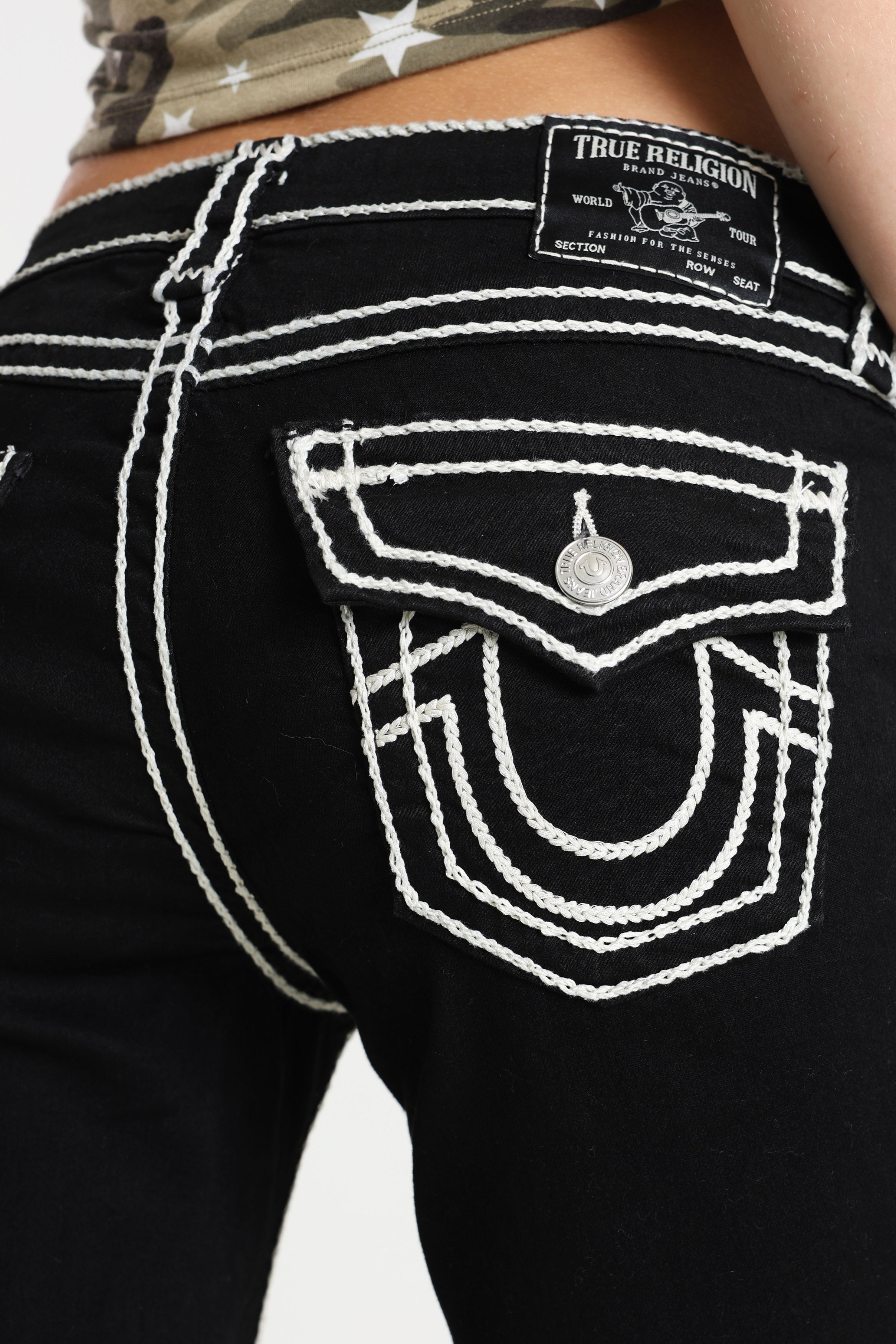 Becca bootcut jeans - Black Rinse