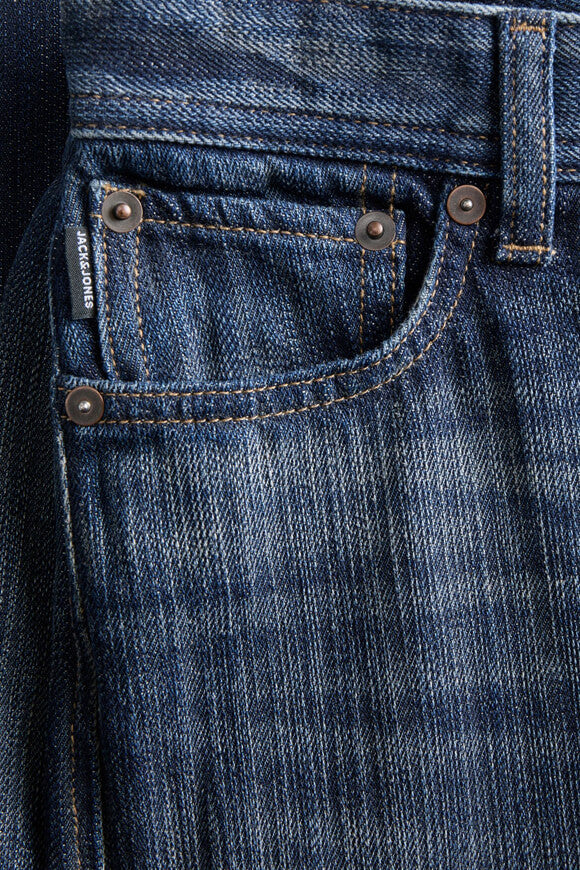 Ron Extra Baggy Fit Jeans - Dark Blue Denim