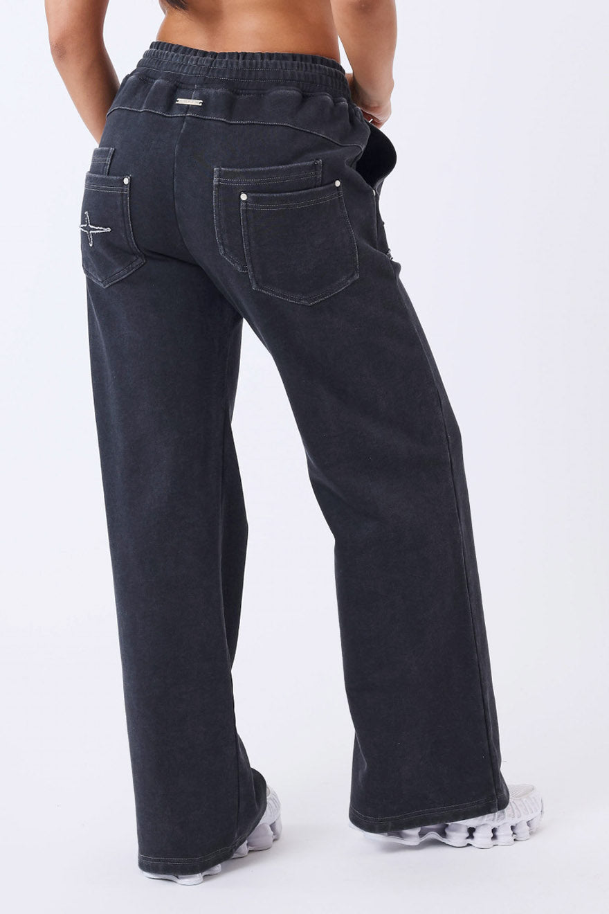 Sweathose - Black Washed