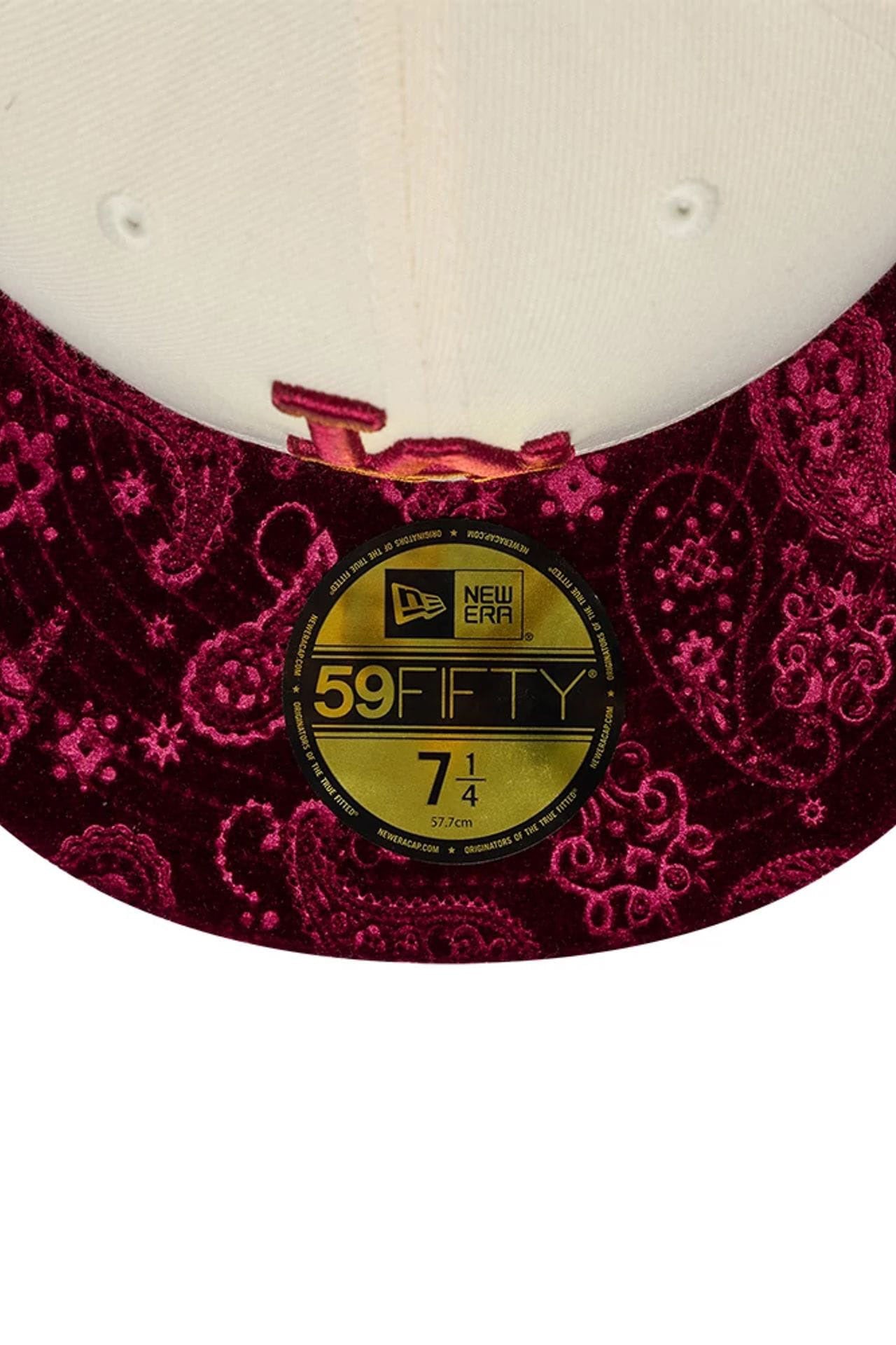 Casquette 59fifty - Light Beige + Orchid