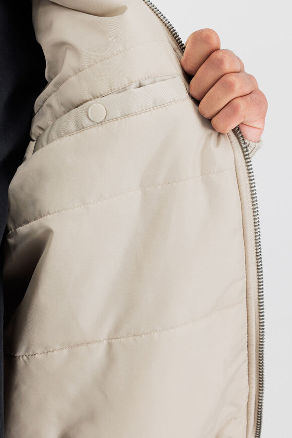 Sherpa Bomberjacke - Organic Beige