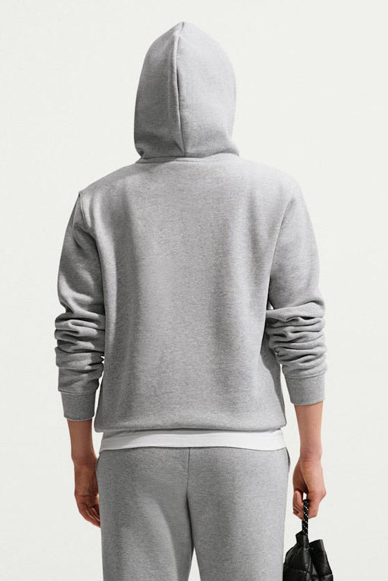 Hooded zip-up sweatshirt - Dark Grey Heather