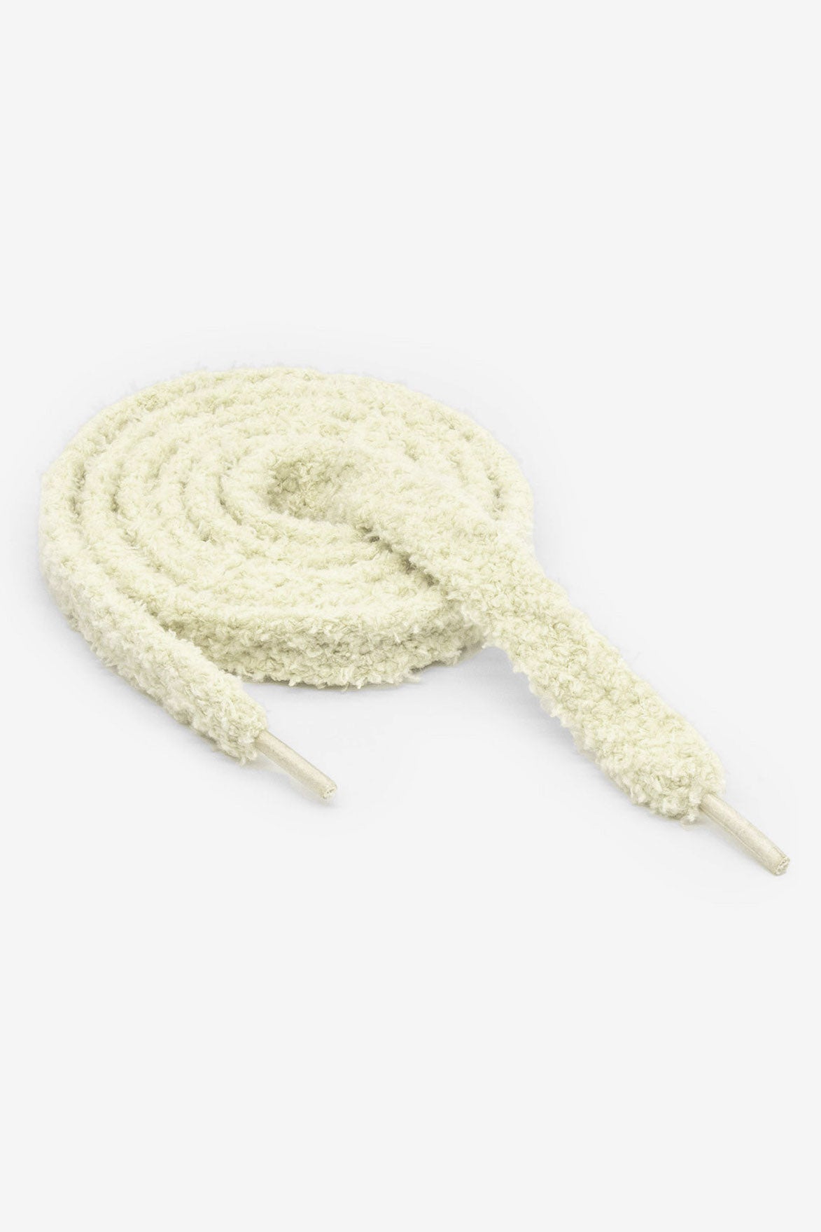 Plüschschnürsenkel 150 cm - Cream