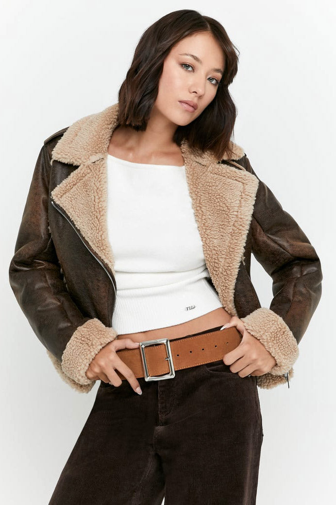 Shearling Jacke