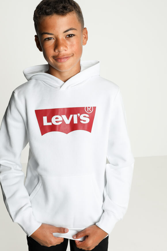 Felpa con cappuccio - Bianco