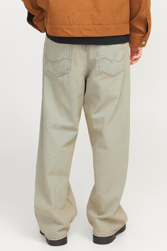 Ron Extra Baggy Fit Jeans L32 - Blue/Brown