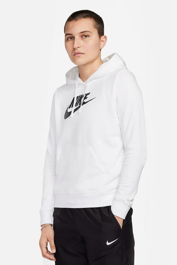 Kapuzensweatshirt - White