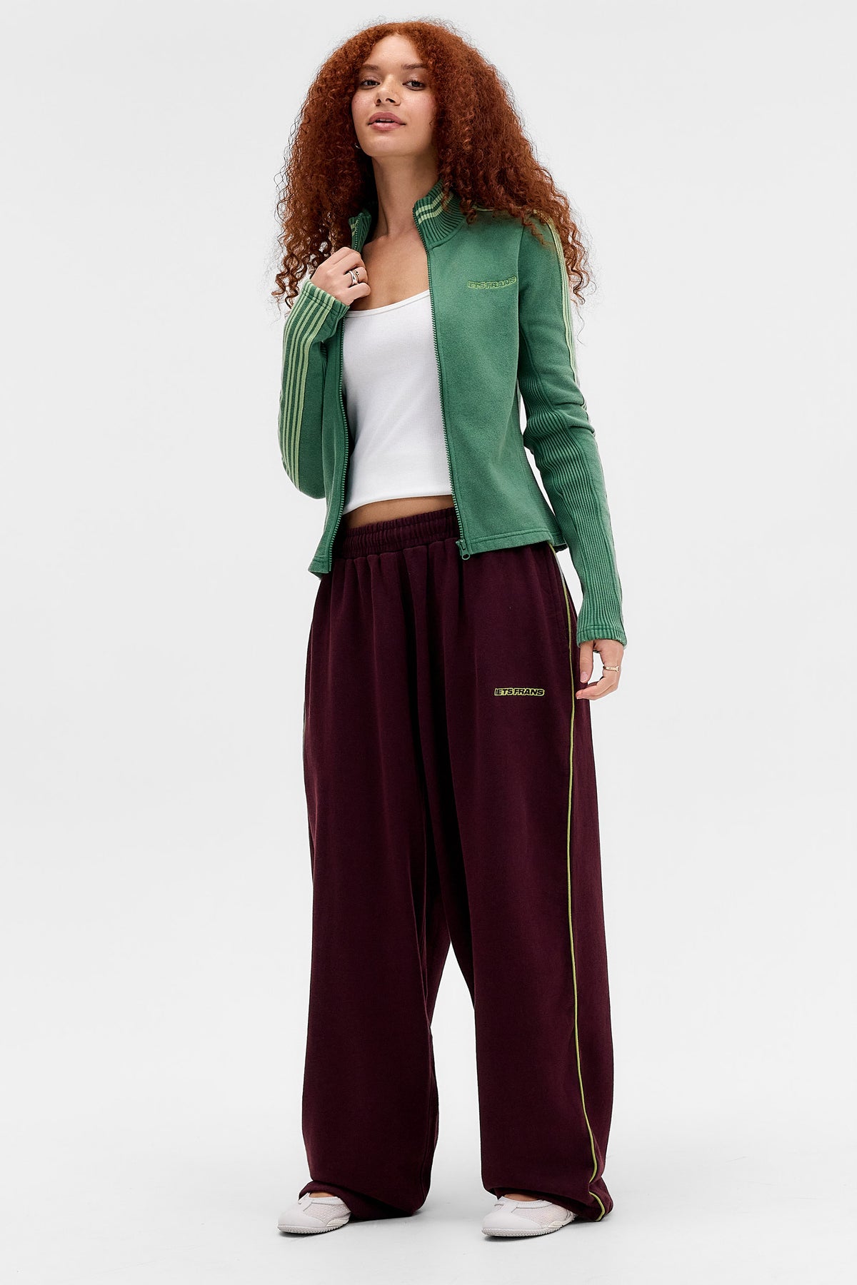 Pantaloni in felpa - Wine