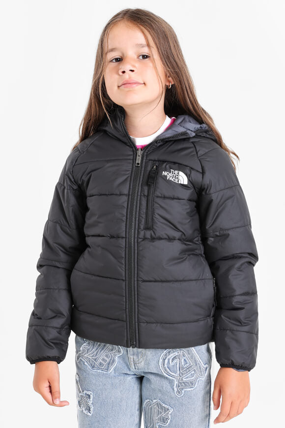 Perrito Leichte Wendejacke - Black + Dark Grey