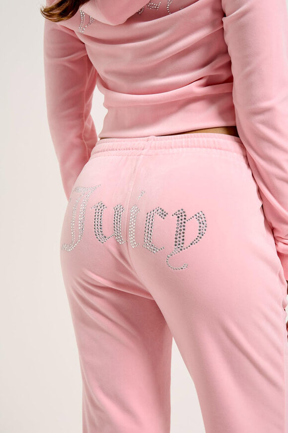 Tina velvet pants - Juicy Pink