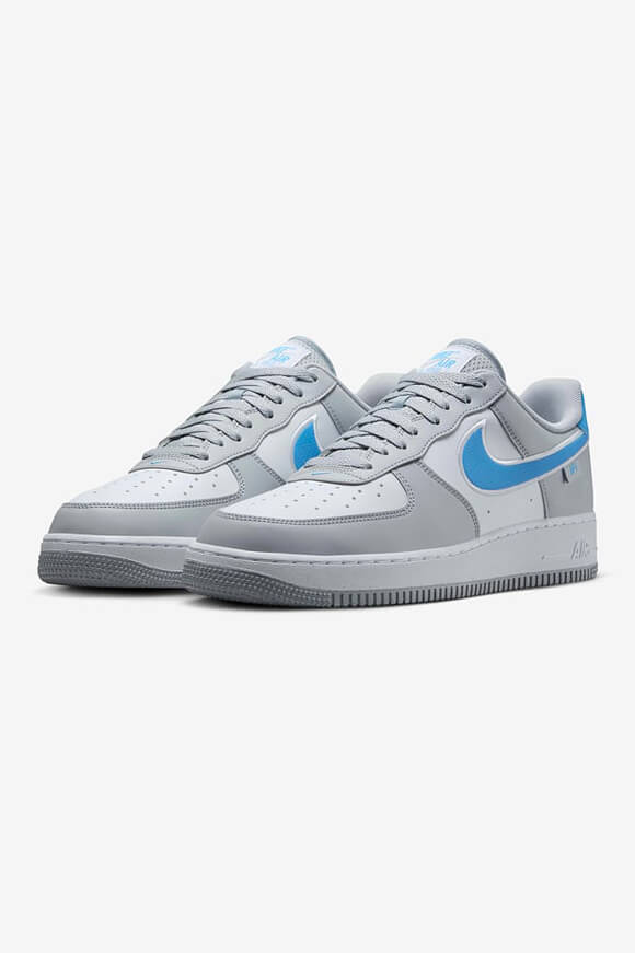 Sneaker Air Force 1 '07 Next Nature - Grigio Lupo + Blu Università