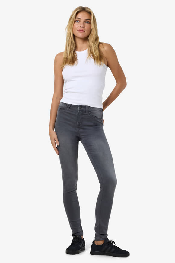NMCALLIE Jeans skinny a vita alta L32 - Denim grigio medio