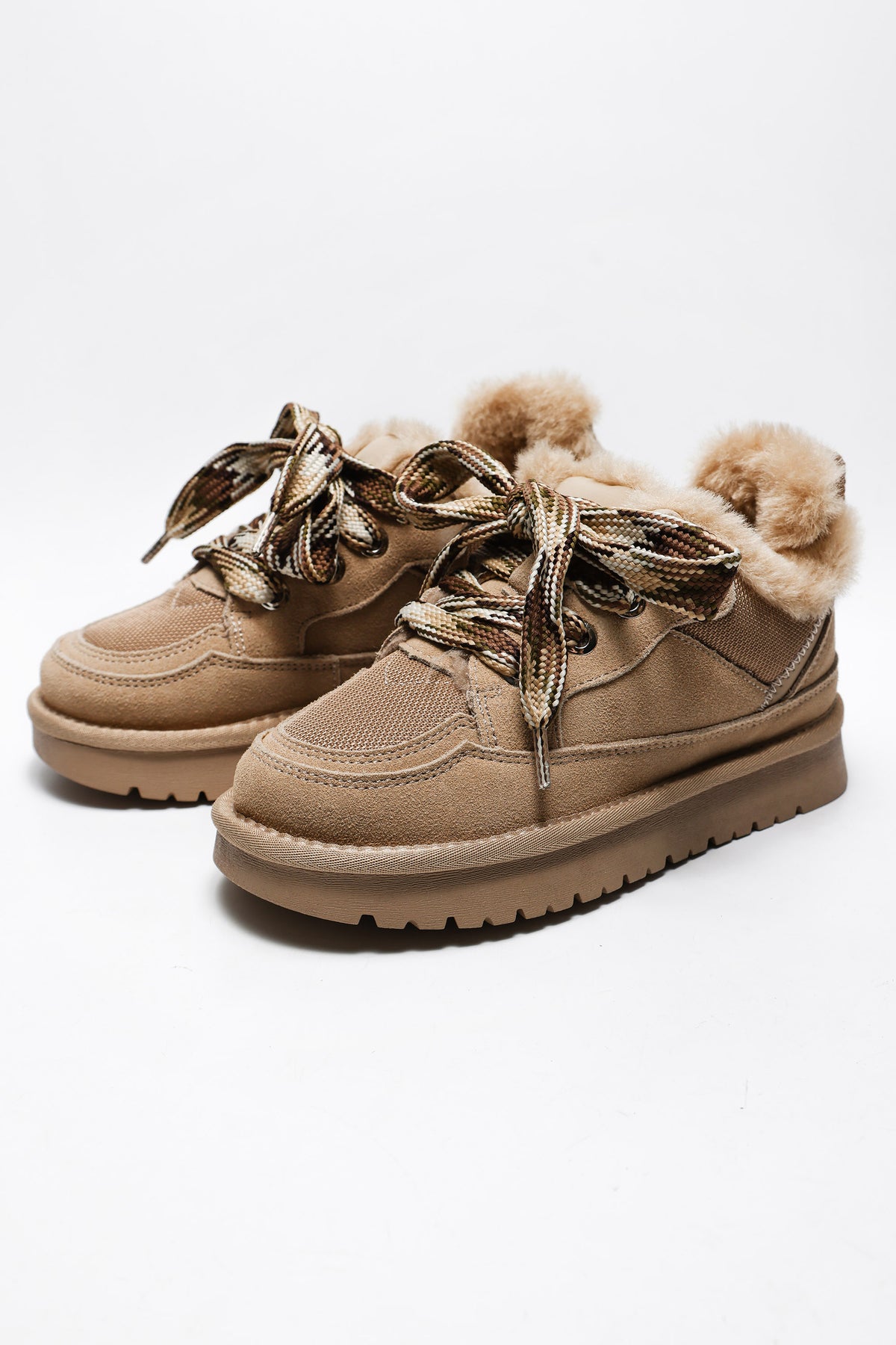 Sneakers foderate - Cappuccino