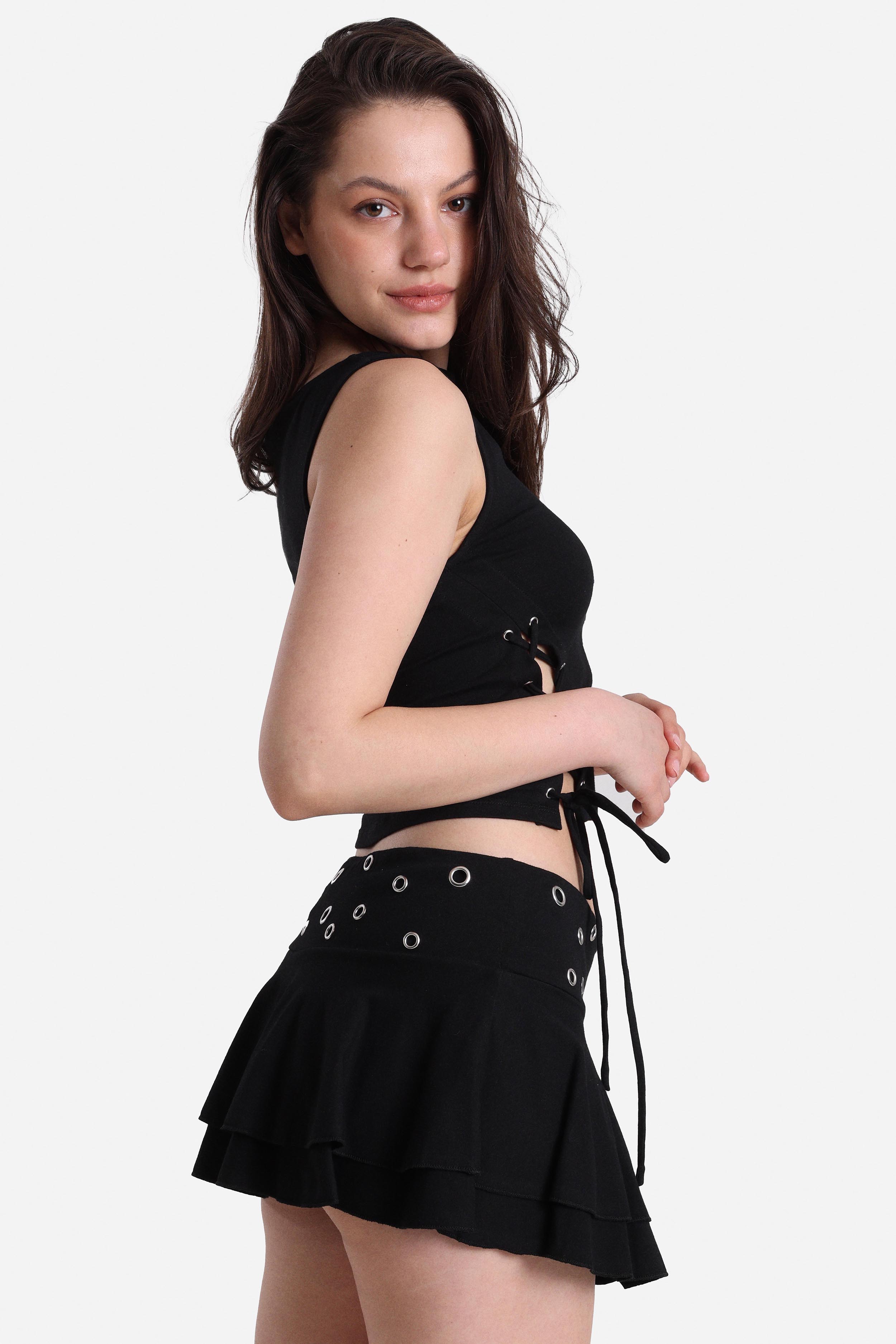 Cropped top - Black