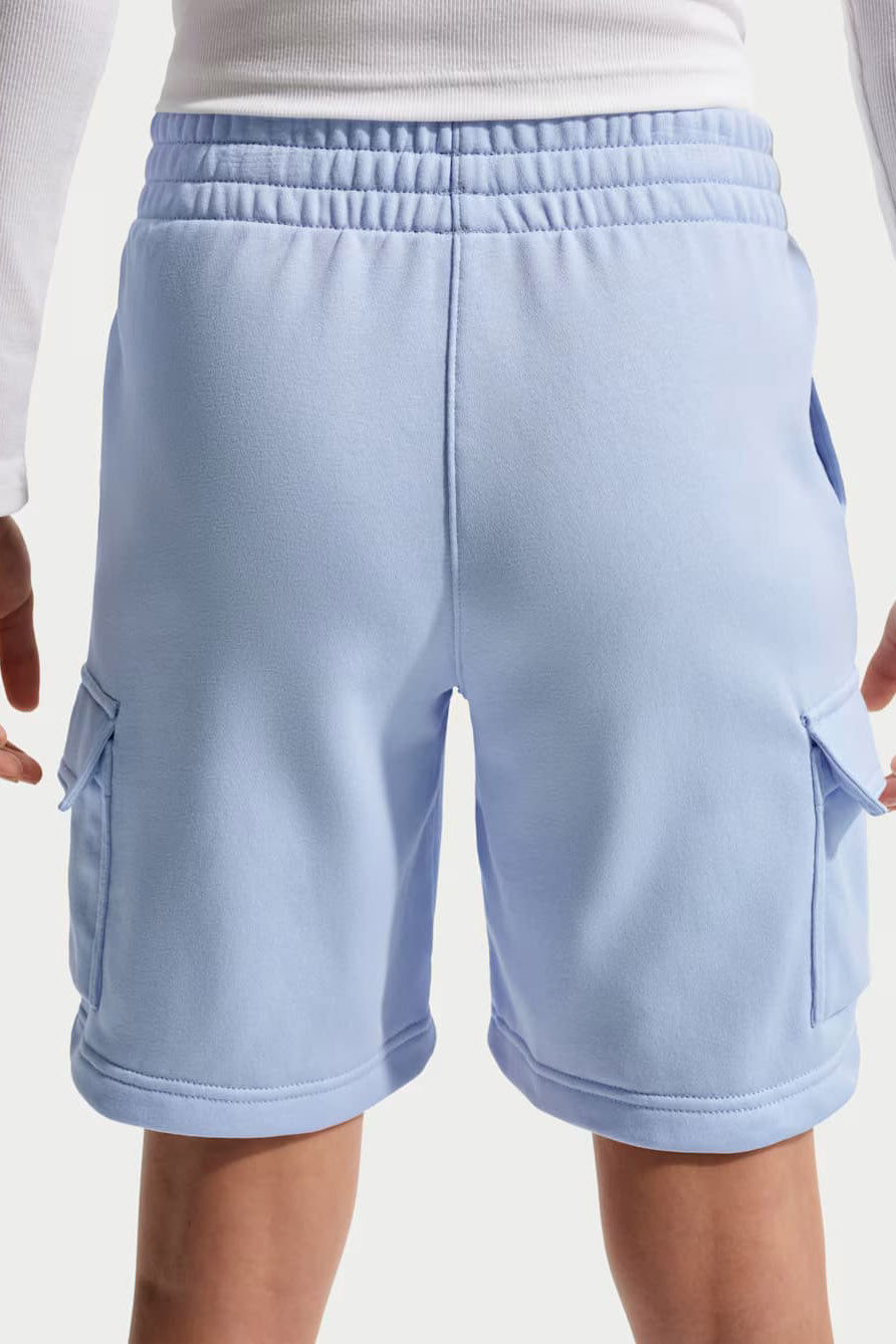 Sweat cargo shorts - Hydrogen Blue