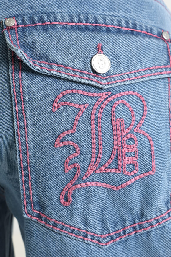 Baggy Jeans - Hellblau Denim