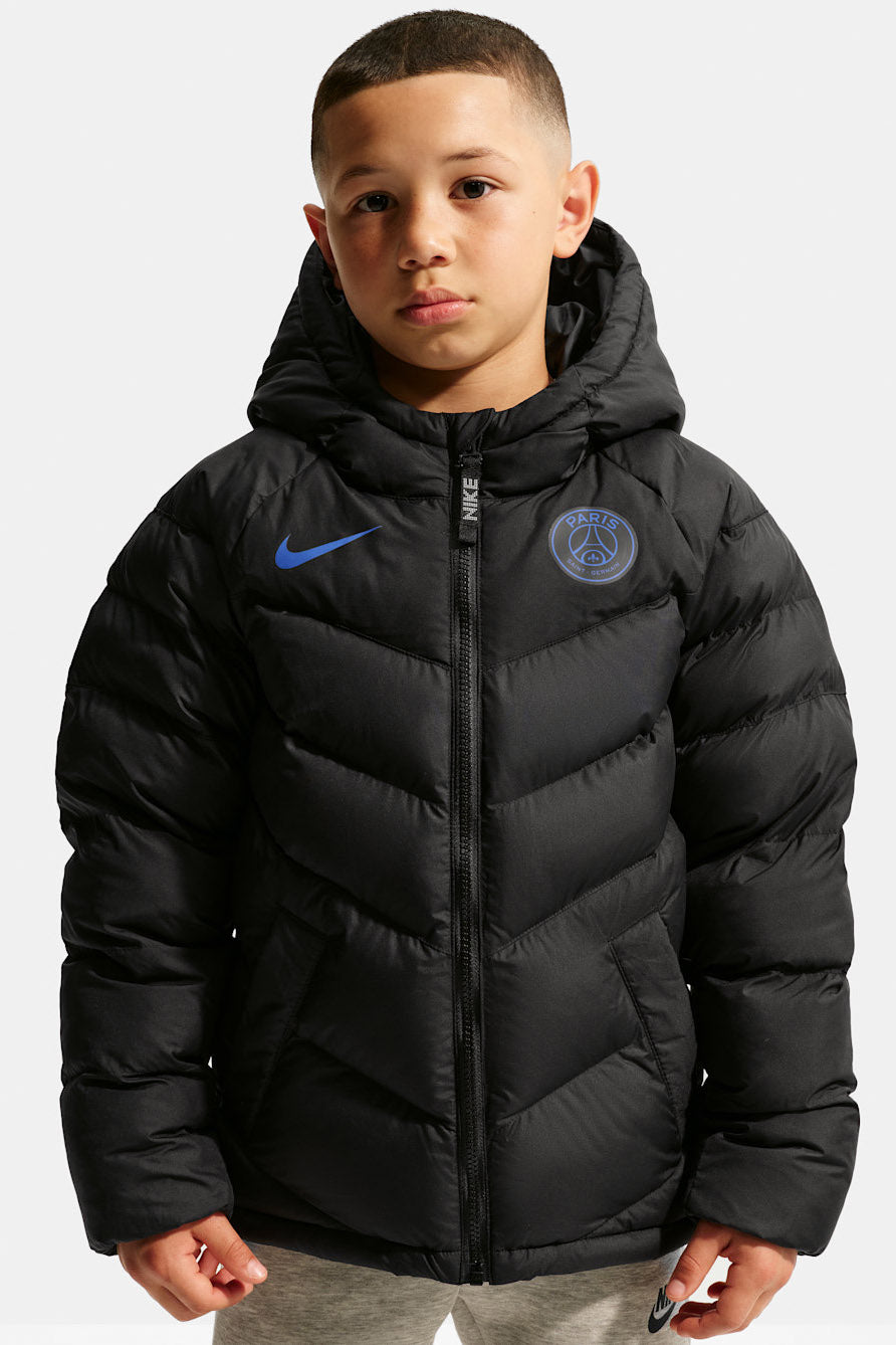 Paris Saint-Germain Pufferjacke - Black + Old Royal