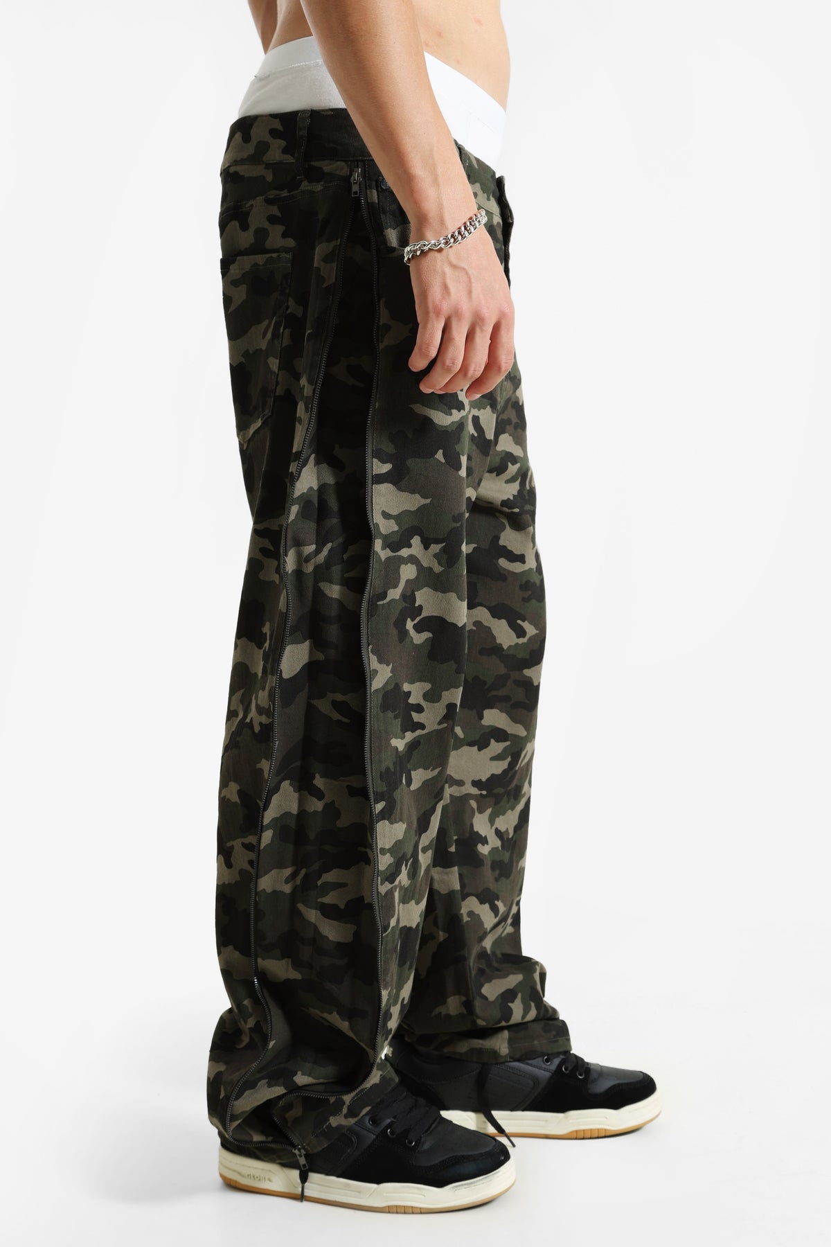 Pantalone in tessuto - Vert Camouflage