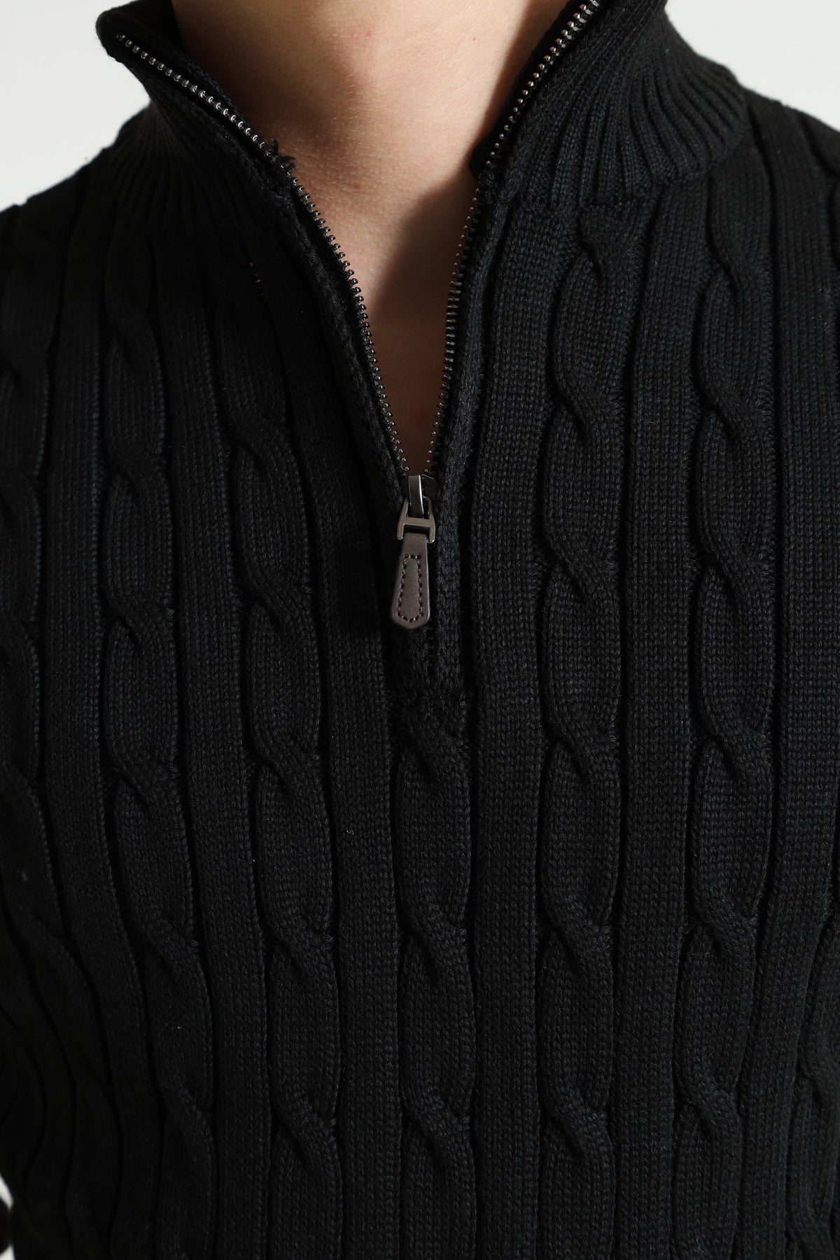 Strickpullover - Black
