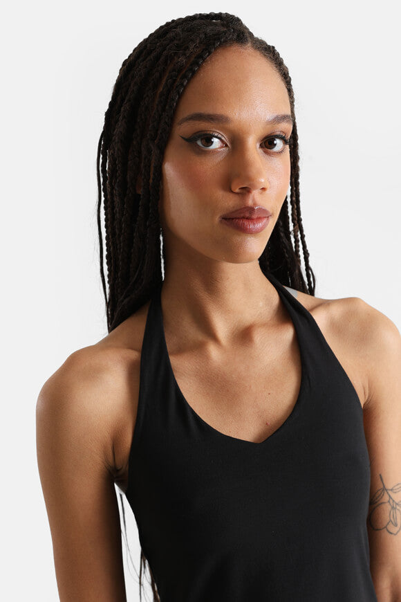 Crop Top dos nu - Noir