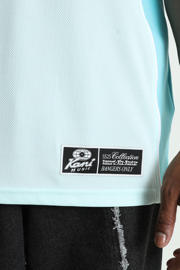 Loose mesh tank top - Turquoise