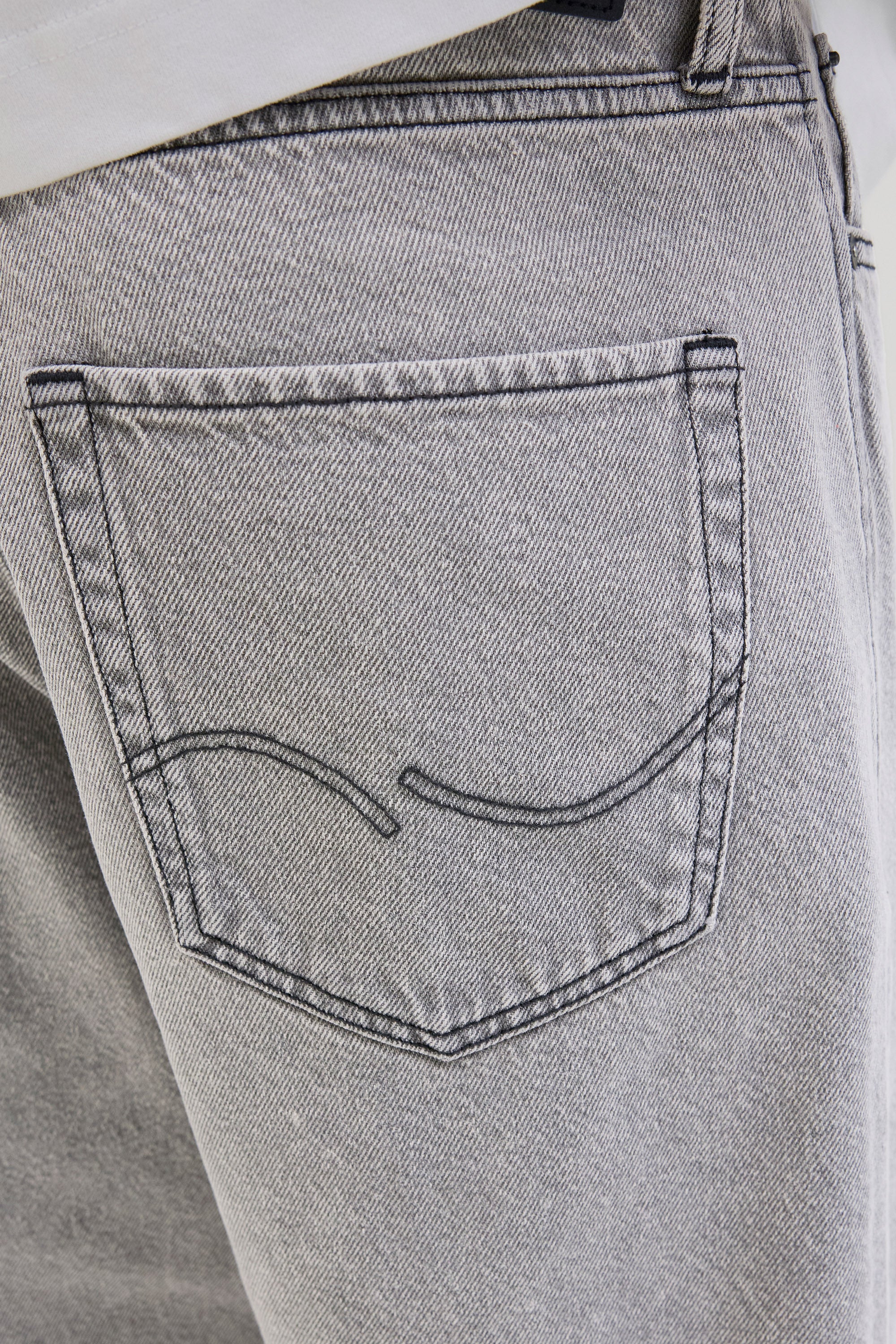 Iron bermuda en jean extra baggy fit - Grey Denim