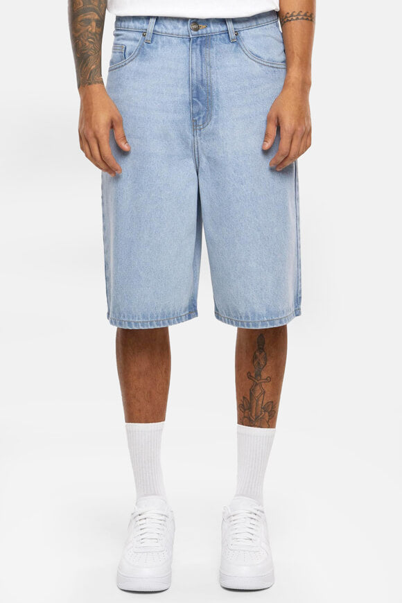 90's Heavy Jeansshorts - Light Blue Washed