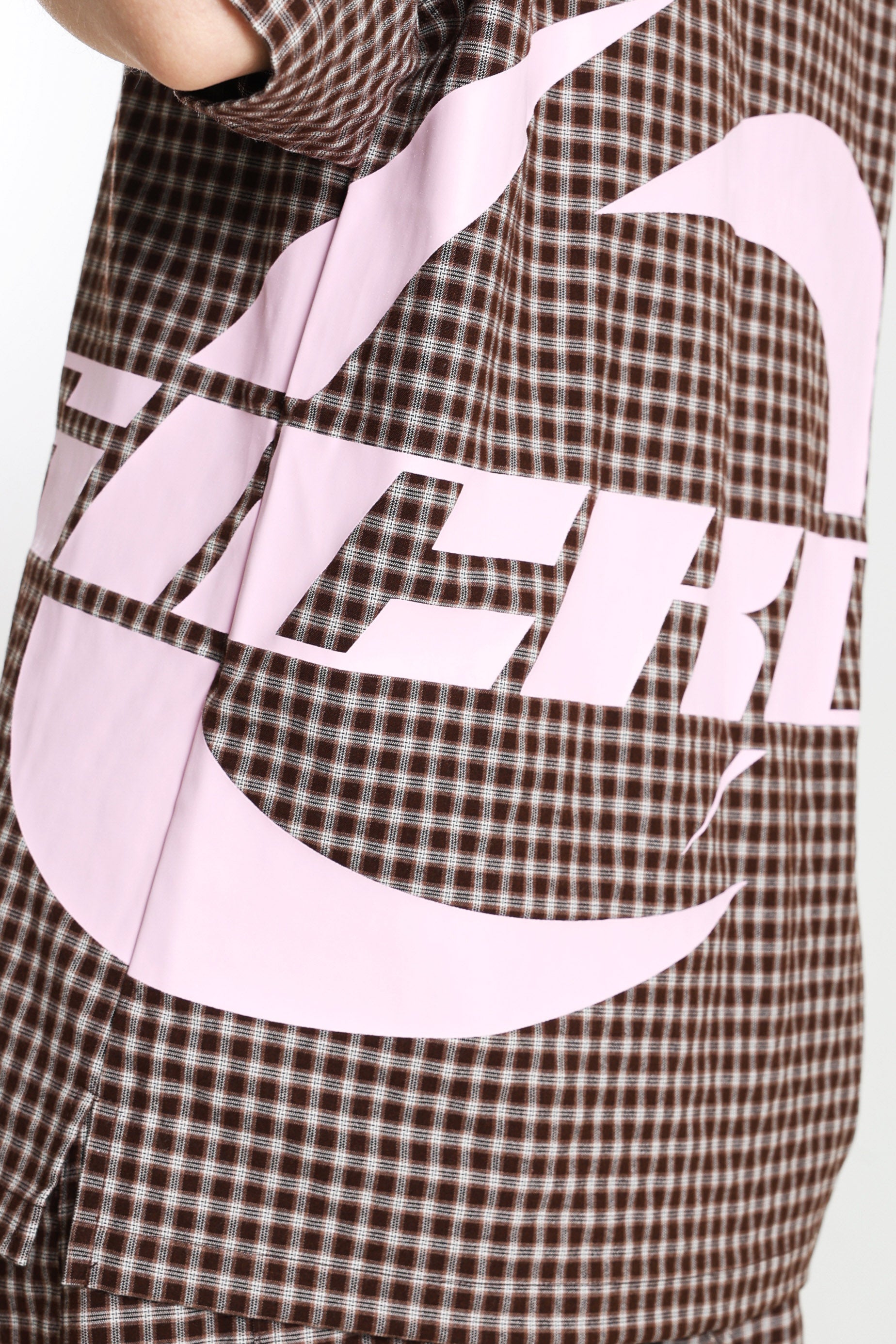 Hemd - Braun + Rosa